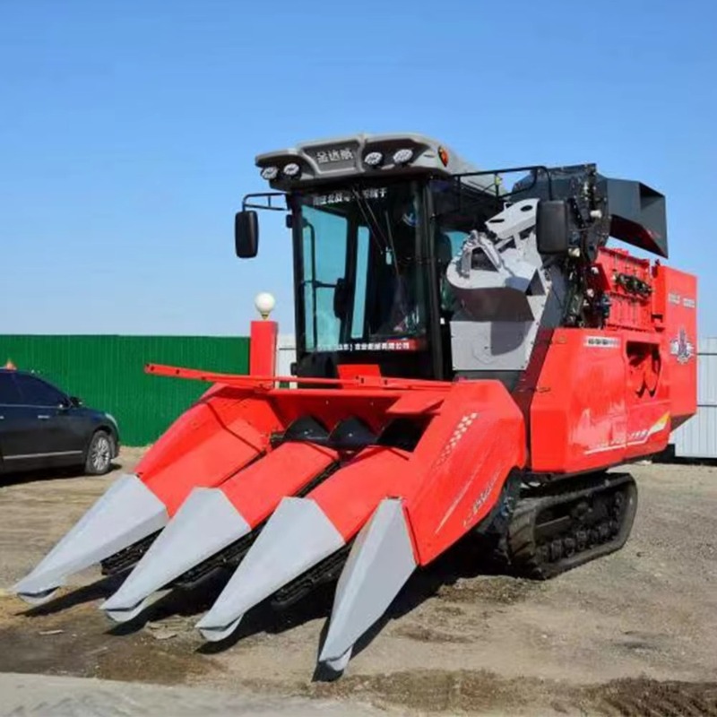 Agriculture Farming Steps - حصادة ذرة صغيرة رباعية العجلات بهيكل