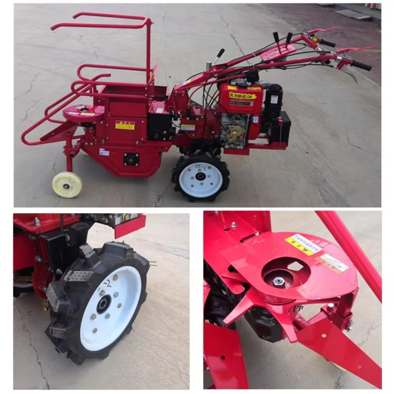 سعر المصنع الصيني الفعال مزيج  - مراجعة Combine Harvester Mini وسعره