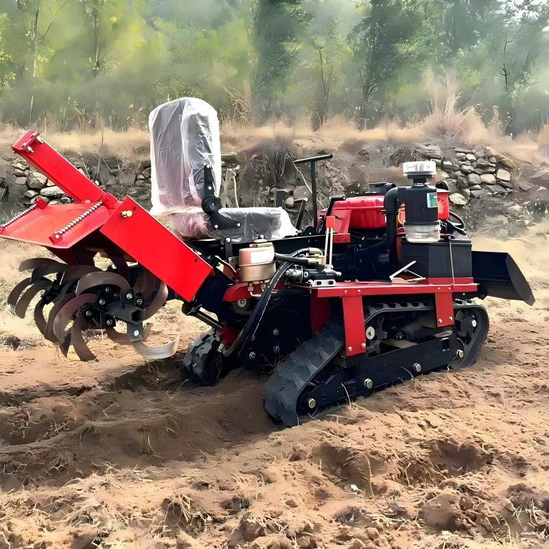 جرار زراعي صغير مزود بمحراث دو - مراجعة Agriculture Farming Tool وسعره