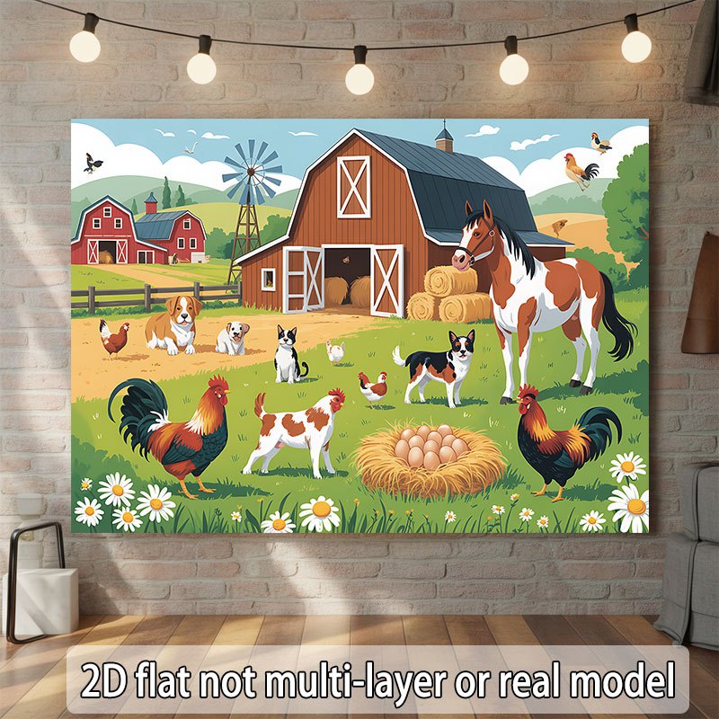 تصميم مسطح ثنائي الأبعاد، لافت - مراجعة Agriculture Farming School وسعره