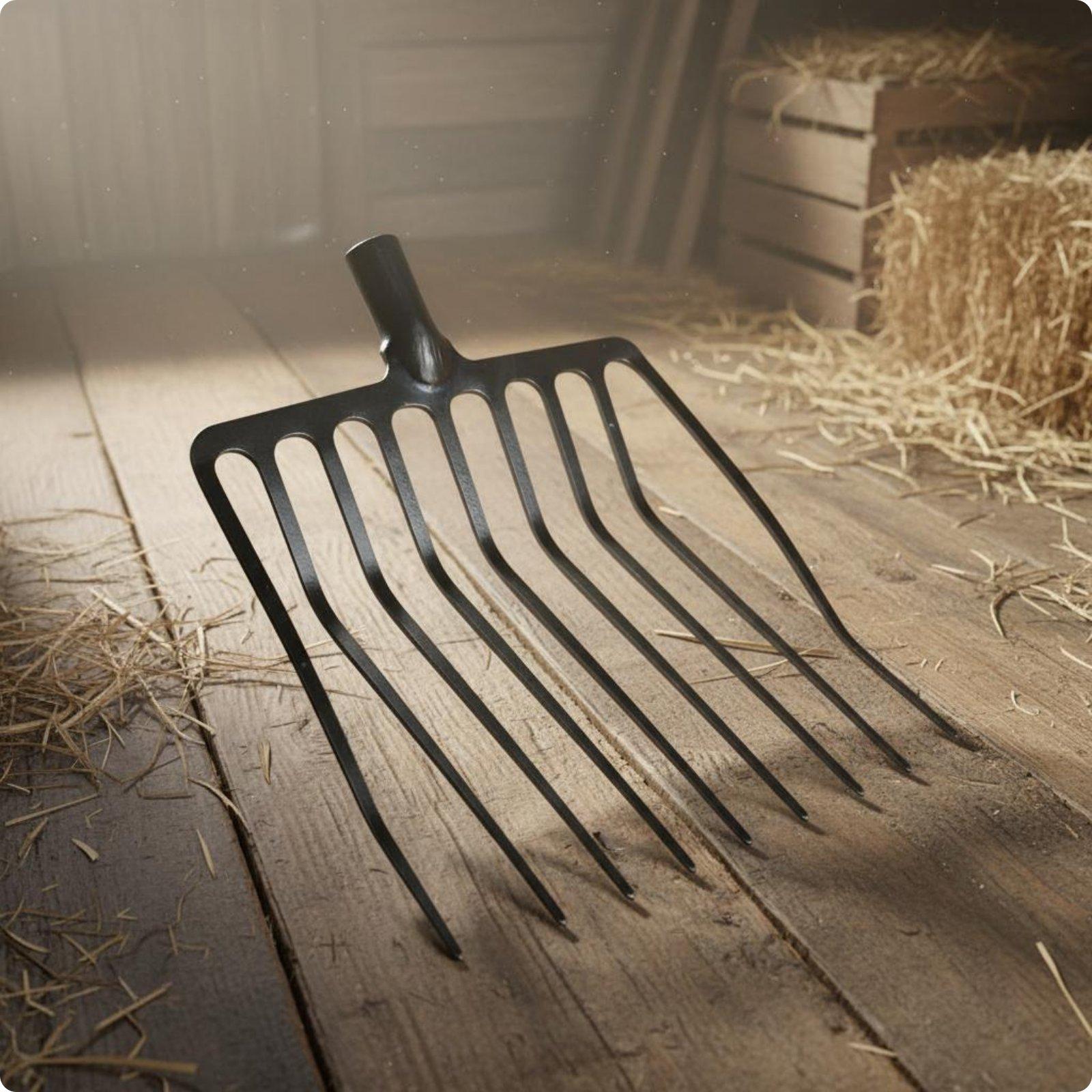 شوكة زراعية من الفولاذ المنغني - مراجعة Agriculture Farming Tool وسعره