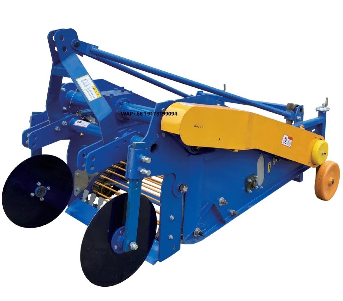 حصادة آلية صغيرة جديدة للبطاطس - مراجعة Combine Harvester Mini وسعره