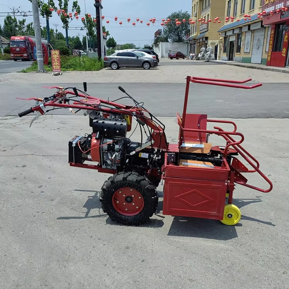 حصادة ذرة صغيرة، آلة حصاد الذر - مراجعة Combine Harvester Mini وسعره